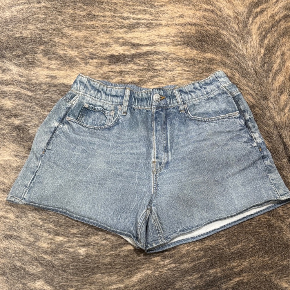 Miramar rag & bone cotton terry sweatpant Jean Shorts - Picture 2 of 9